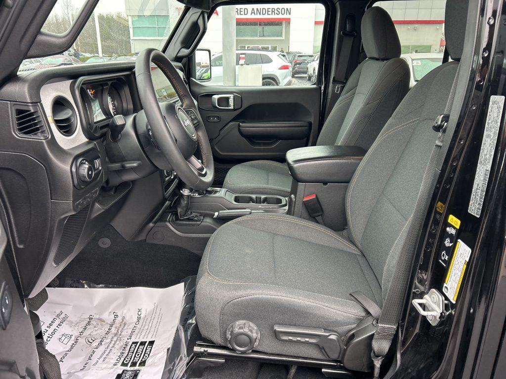 used 2024 Jeep Wrangler car, priced at $28,695