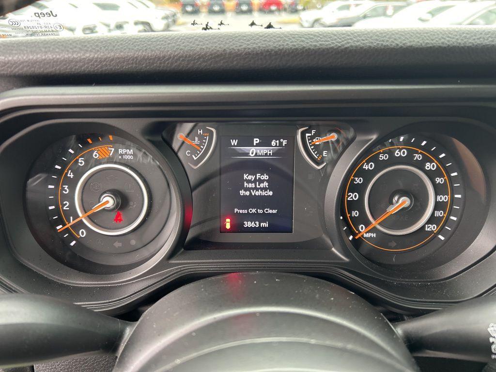 used 2025 Jeep Wrangler car, priced at $34,353