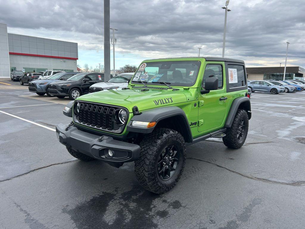 used 2025 Jeep Wrangler car, priced at $34,353