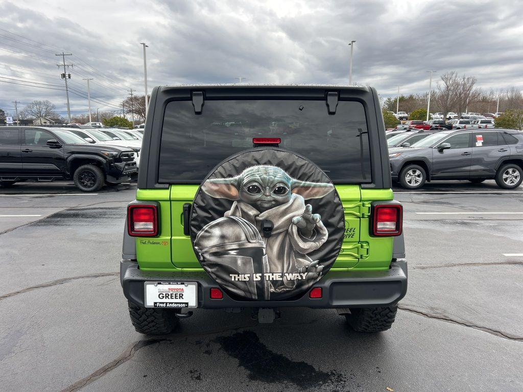 used 2025 Jeep Wrangler car, priced at $34,353