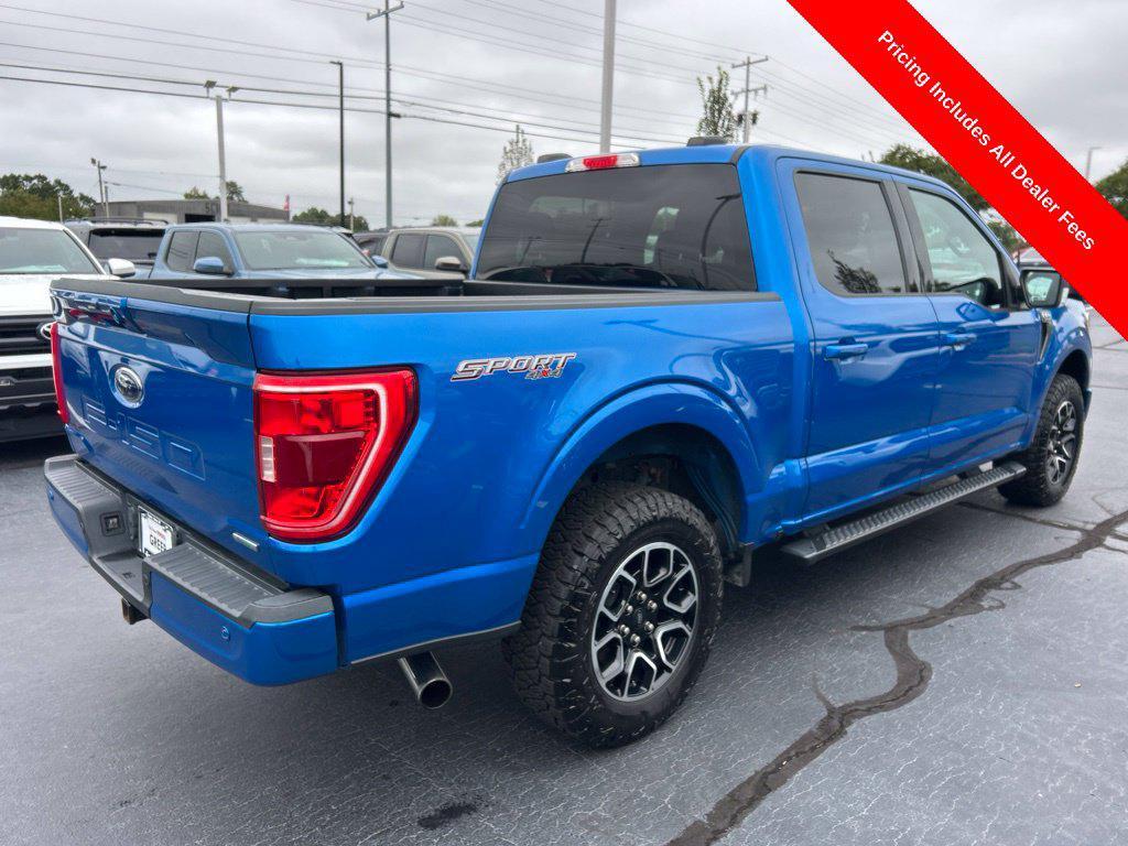 used 2021 Ford F-150 car, priced at $35,444