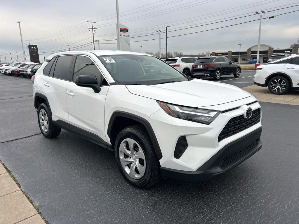used 2023 Toyota RAV4 car, priced at $25,554