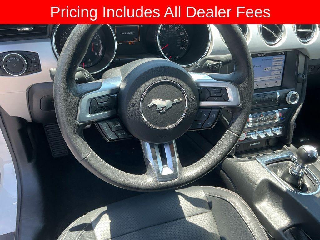 used 2017 Ford Mustang car, priced at $22,999