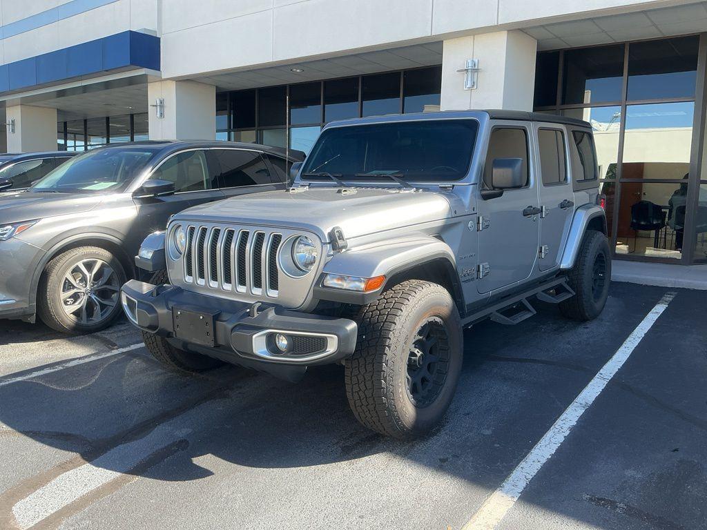 used 2021 Jeep Wrangler Unlimited car, priced at $23,000
