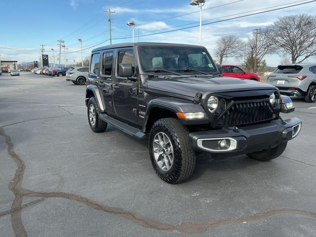 used 2021 Jeep Wrangler Unlimited car, priced at $22,700