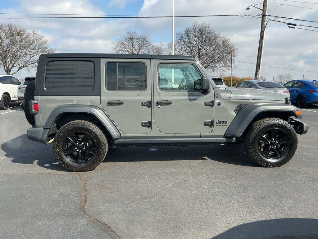 used 2020 Jeep Wrangler Unlimited car, priced at $22,200