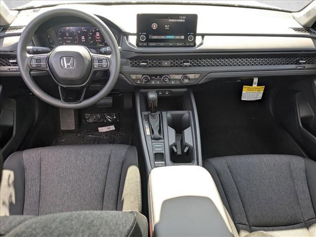 new 2025 Honda Accord car, priced at $30,823