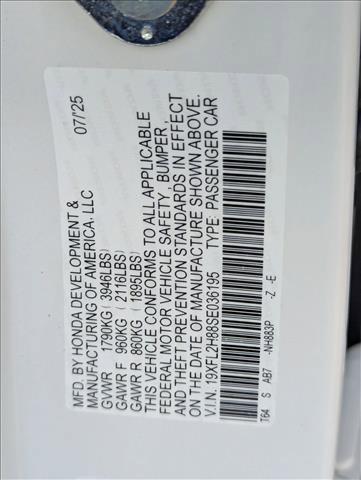 new 2025 Honda Civic car, priced at $27,809