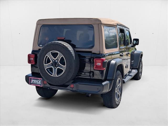 used 2020 Jeep Wrangler Unlimited car, priced at $18,290