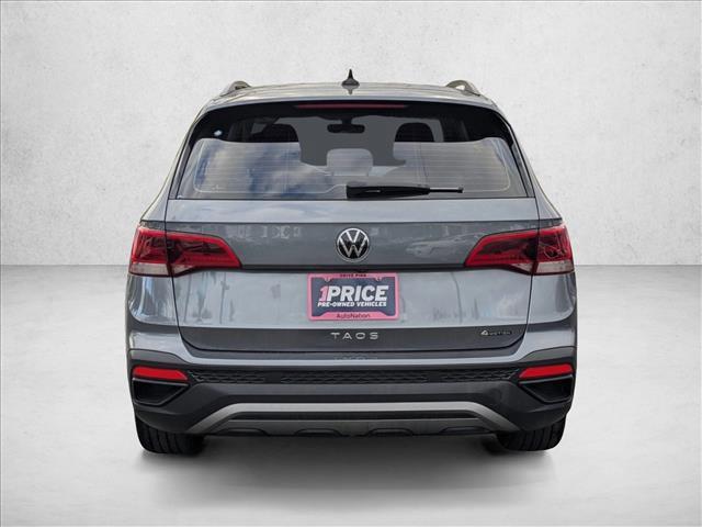 used 2023 Volkswagen Taos car, priced at $17,620