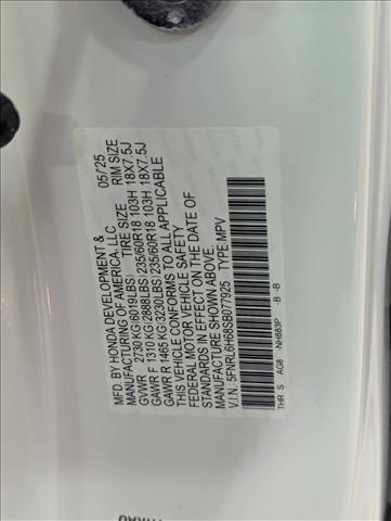 new 2025 Honda Odyssey car, priced at $42,078