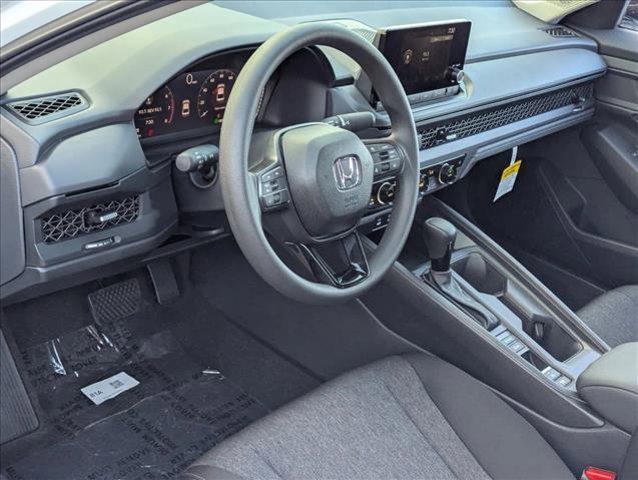 new 2025 Honda Accord car, priced at $30,823