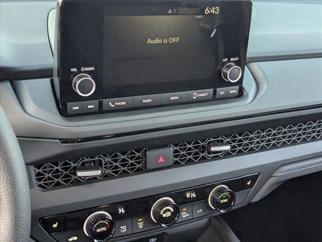 new 2025 Honda Accord car, priced at $30,823