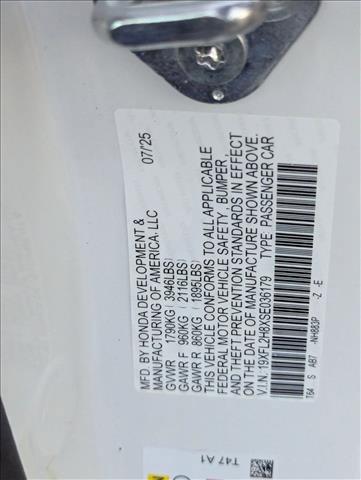 new 2025 Honda Civic car, priced at $27,809