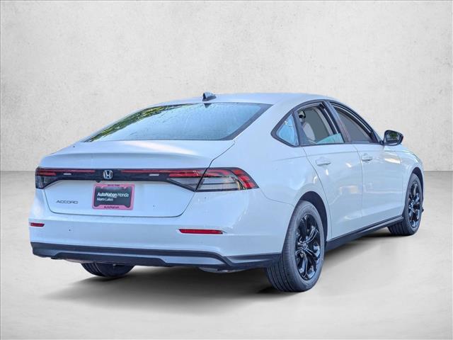new 2025 Honda Accord car, priced at $30,823