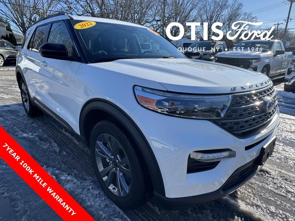 used 2022 Ford Explorer car, priced at $31,900
