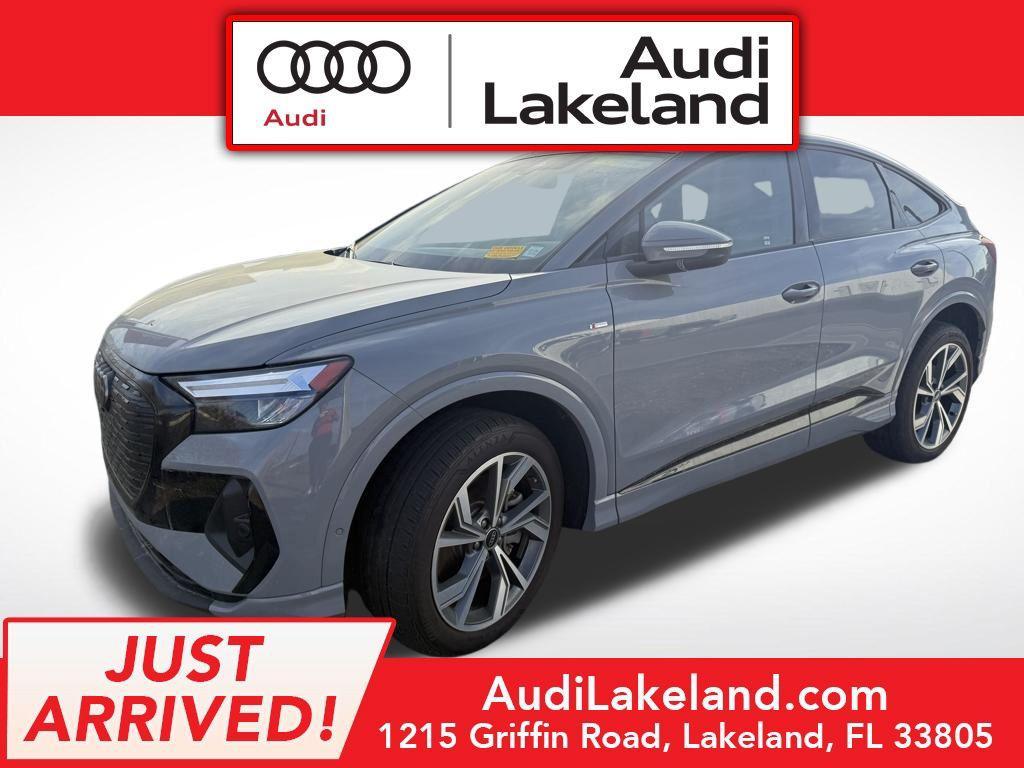 used 2023 Audi Q4 e-tron Sportback car, priced at $32,899