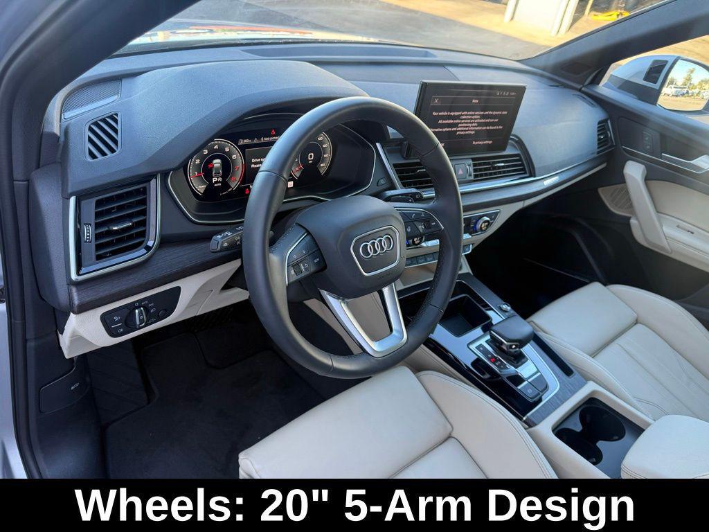 new 2025 Audi Q5 car, priced at $56,991