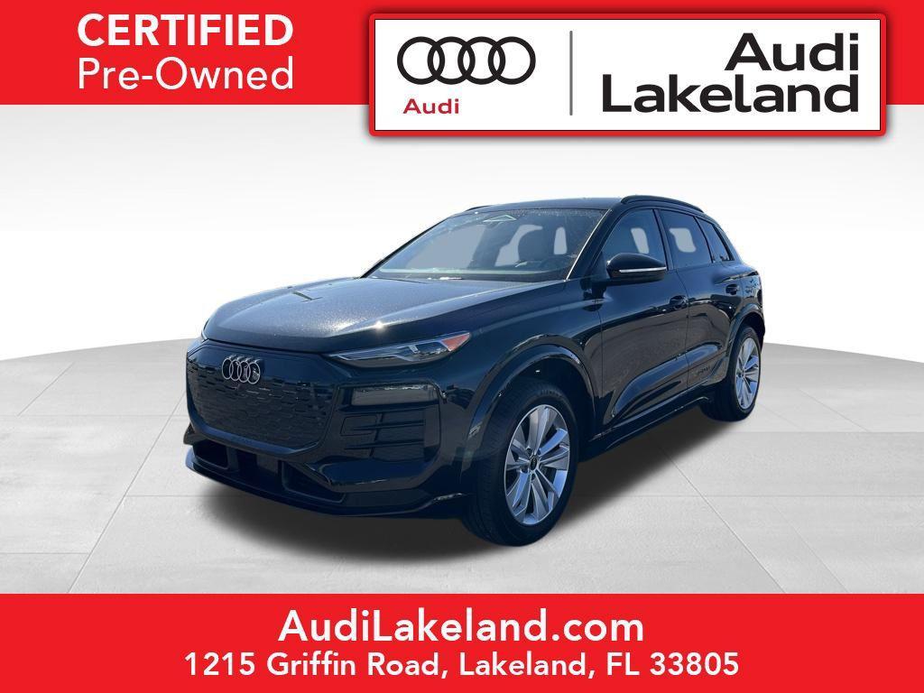 used 2025 Audi Q6 e-tron car, priced at $46,991