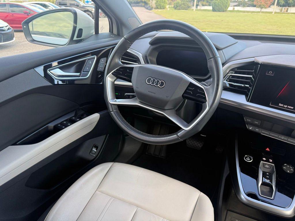 used 2023 Audi Q4 e-tron car, priced at $25,693