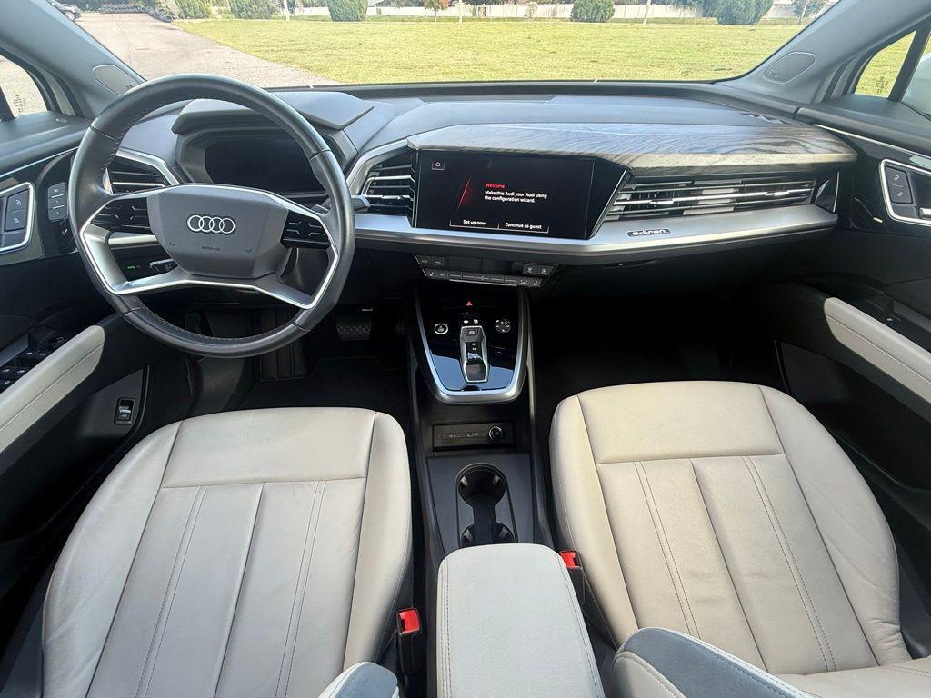 used 2023 Audi Q4 e-tron car, priced at $25,693