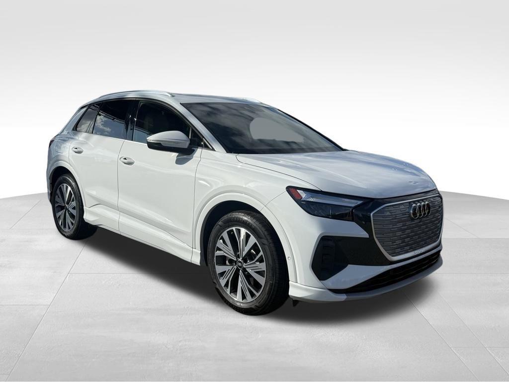 used 2023 Audi Q4 e-tron car, priced at $25,693