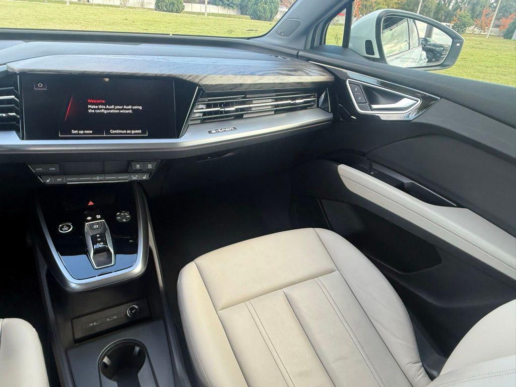 used 2023 Audi Q4 e-tron car, priced at $25,693
