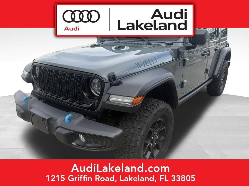 used 2024 Jeep Wrangler 4xe car, priced at $27,991