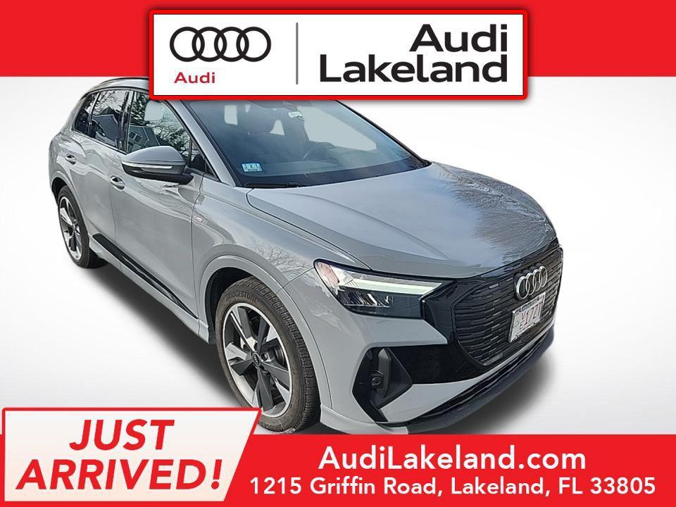 used 2024 Audi Q4 e-tron car, priced at $33,999