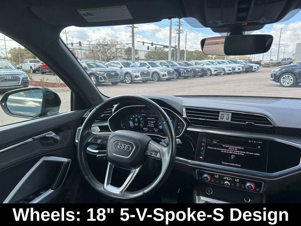 used 2023 Audi Q3 car, priced at $23,692