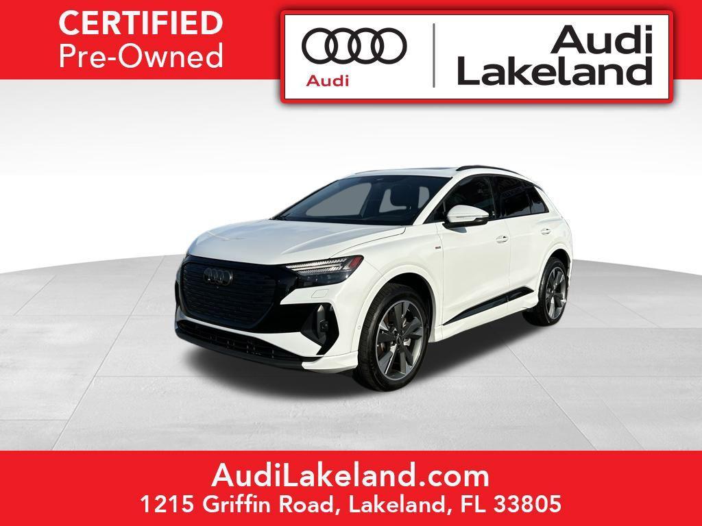 used 2023 Audi Q4 e-tron car, priced at $27,991