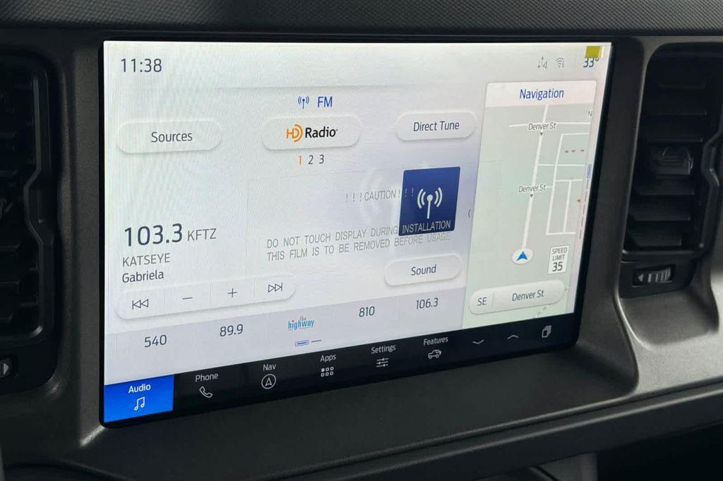 new 2025 Ford Bronco car, priced at $46,978