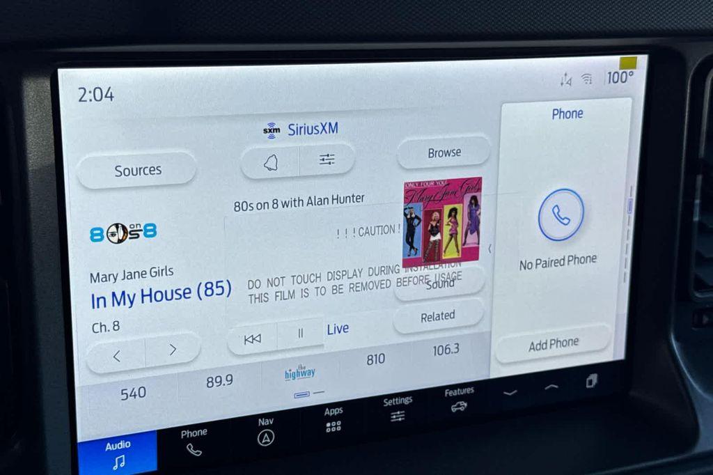 new 2025 Ford Bronco car, priced at $62,984