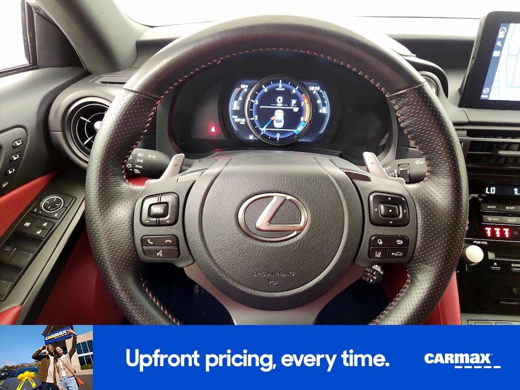 used 2024 Lexus IS 350 car, priced at $46,998