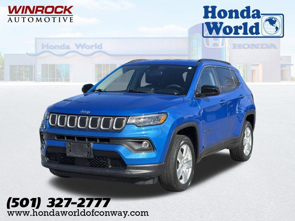 used 2022 Jeep Compass car, priced at $21,892