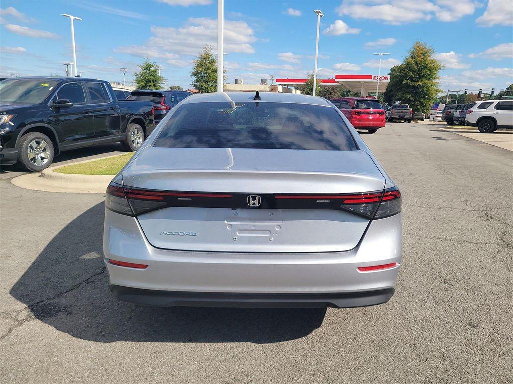 new 2025 Honda Accord car, priced at $30,255
