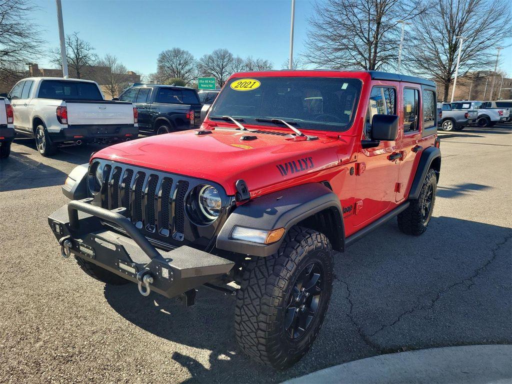 used 2021 Jeep Wrangler car, priced at $26,779
