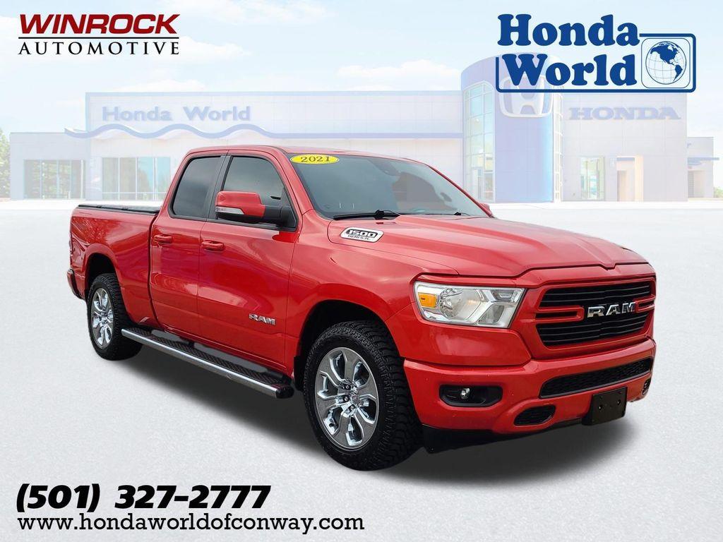 used 2021 Ram 1500 car, priced at $25,578