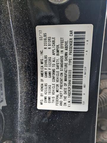 used 2017 Honda Accord car, priced at $14,794