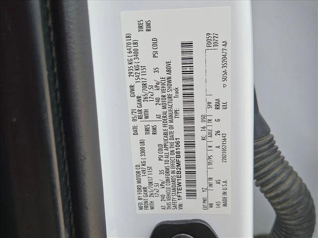 used 2021 Ford F-150 car, priced at $24,796