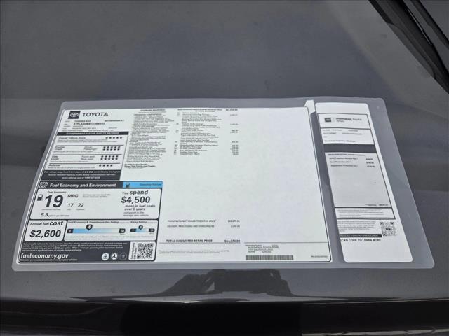 new 2026 Toyota Tundra car, priced at $61,374