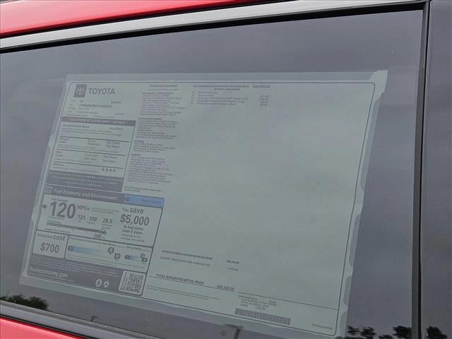 new 2026 Toyota bZ car, priced at $44,068