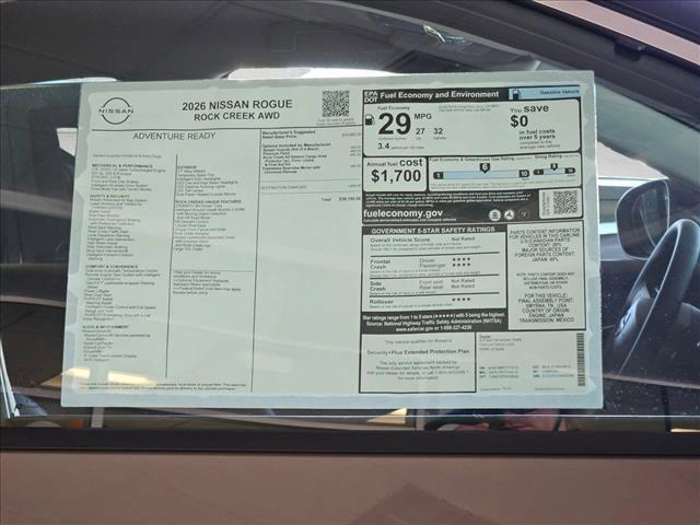 used 2026 Nissan Rogue car, priced at $28,990