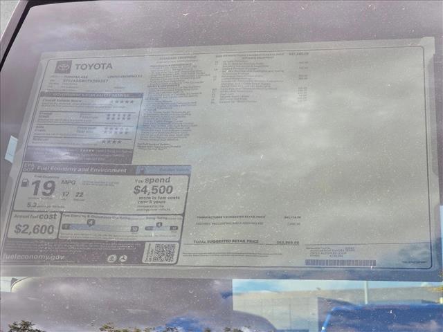 new 2026 Toyota Tundra car, priced at $60,869