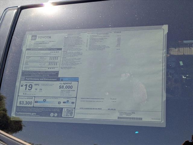 new 2026 Toyota Tundra Hybrid car, priced at $82,294