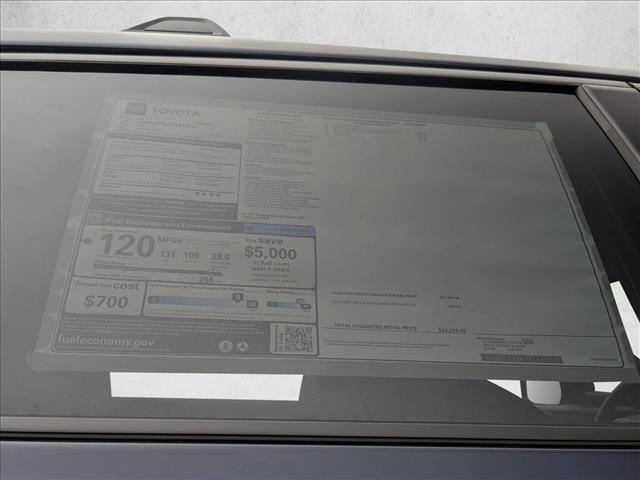 new 2026 Toyota bZ car, priced at $38,239