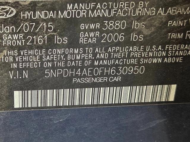 used 2015 Hyundai Elantra car, priced at $7,955