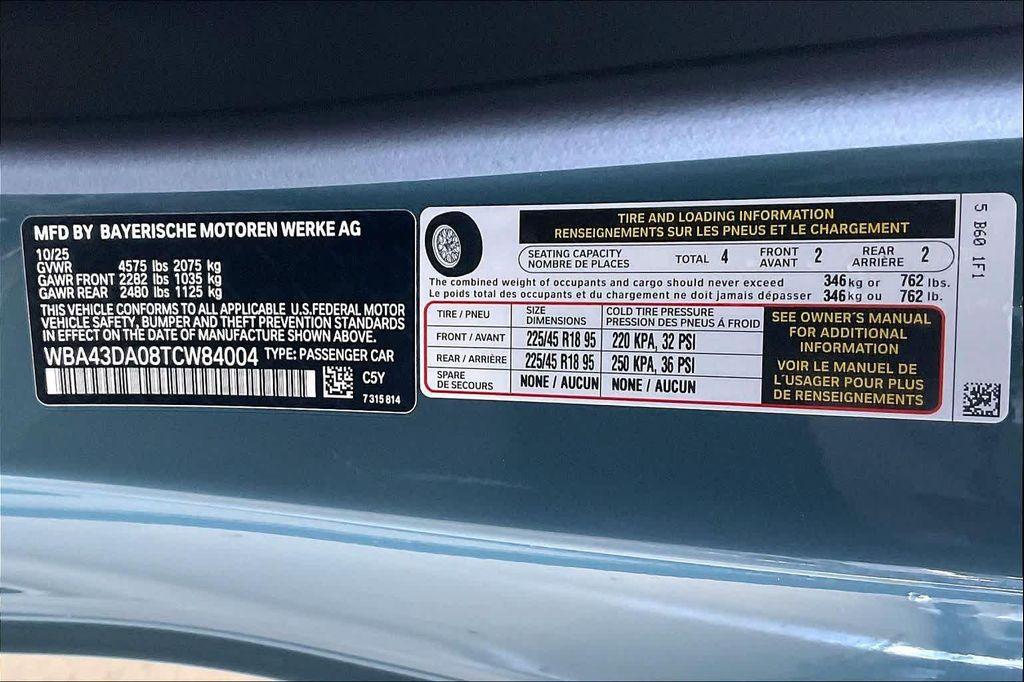 new 2026 BMW 430 car, priced at $60,190