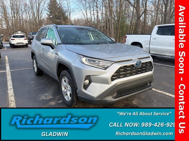 used 2020 Toyota RAV4 Hybrid car, priced at $22,495