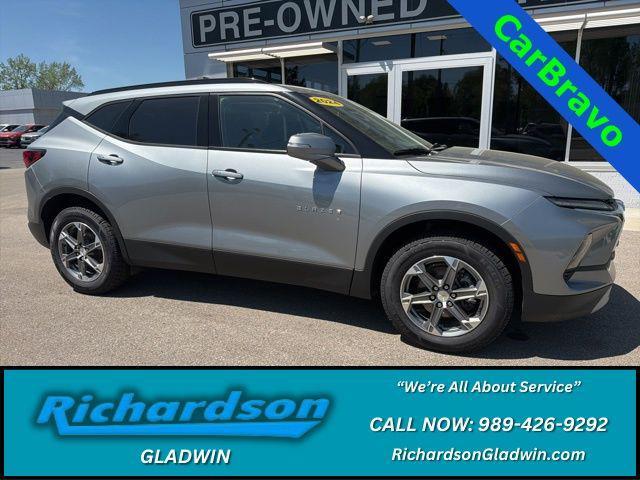 used 2024 Chevrolet Blazer car, priced at $32,571